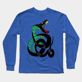 Sagacious Serpent Long Sleeve T-Shirt